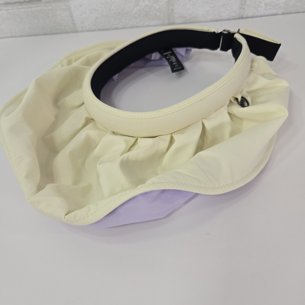 Beneunder foldable, wide-brim women's UPF50+ sun visor